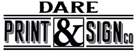 DARE Print & Sign Co. Logo