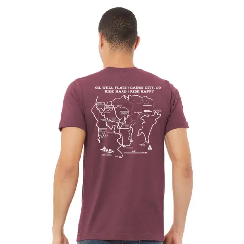 Oil Well Flats Trail System Shirt - Back View