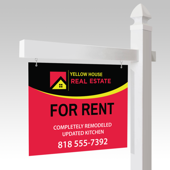 Real Estate Post Signs