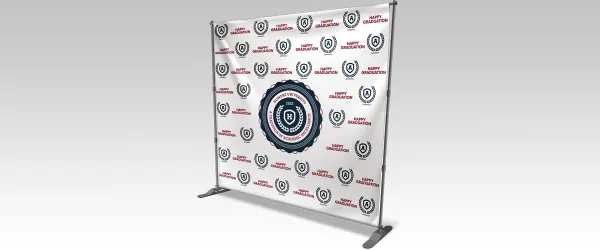 Telescopic Backdrop Banner