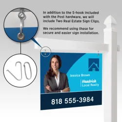 Step-by-Step Guide to Install Your Real Estate Post Sign