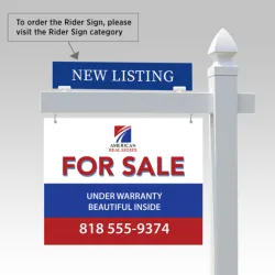 Step-by-Step Guide to Install Your Real Estate Post Sign